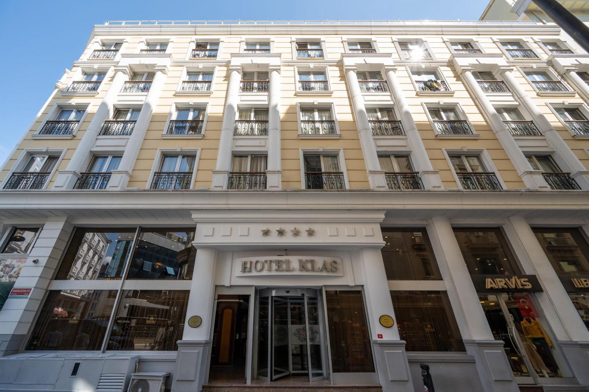 Klas Hotel Istanbul Exterior foto