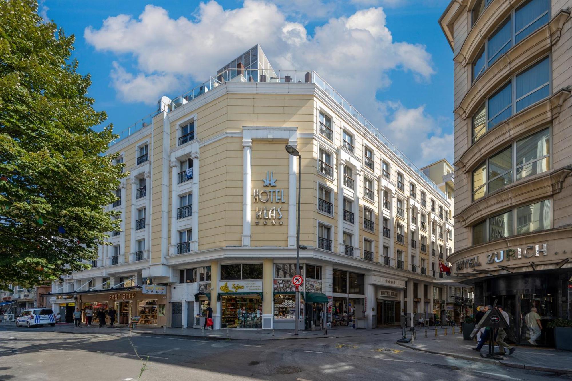 Klas Hotel Istanbul Exterior foto