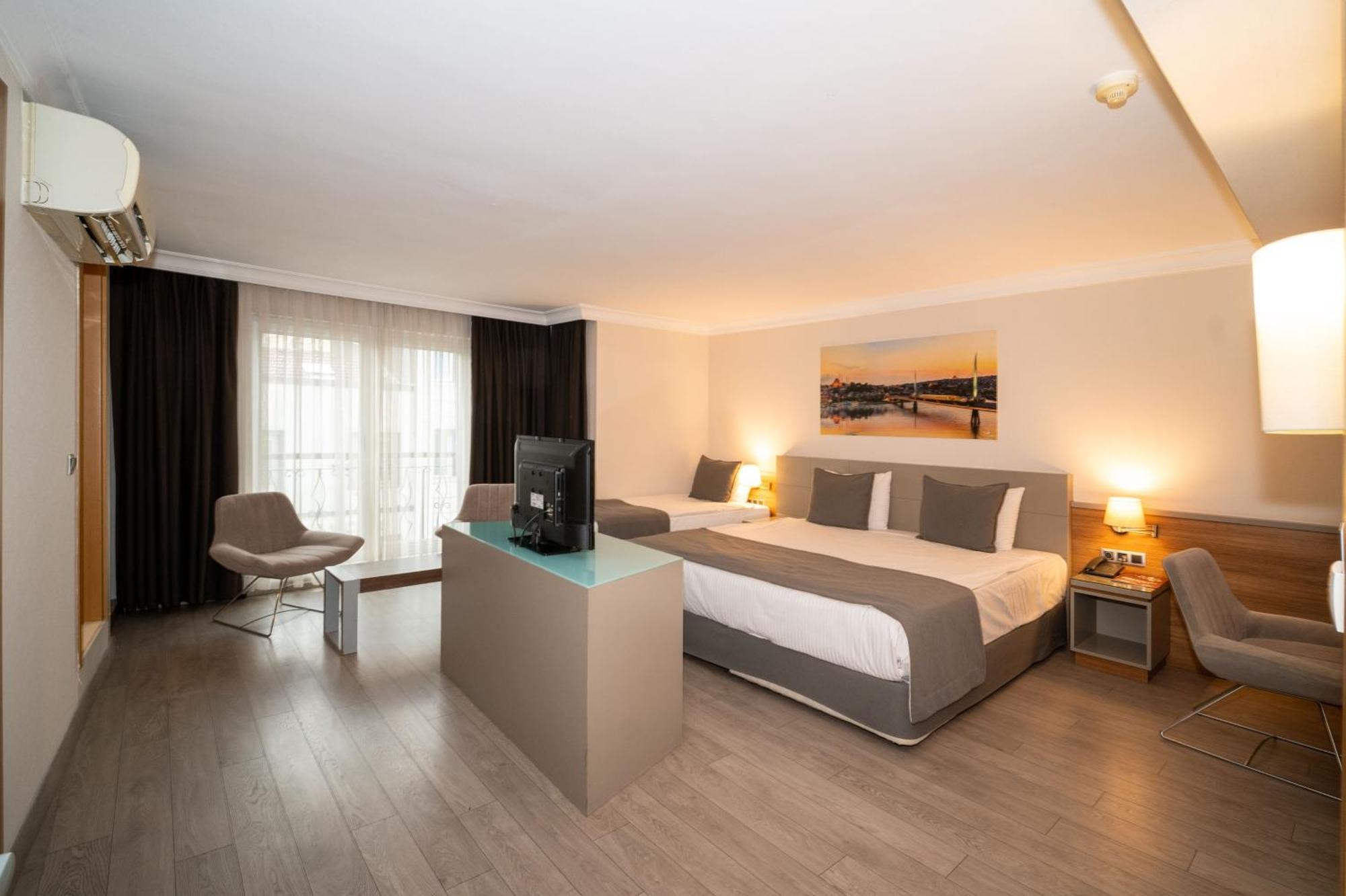 Klas Hotel Istanbul Exterior foto